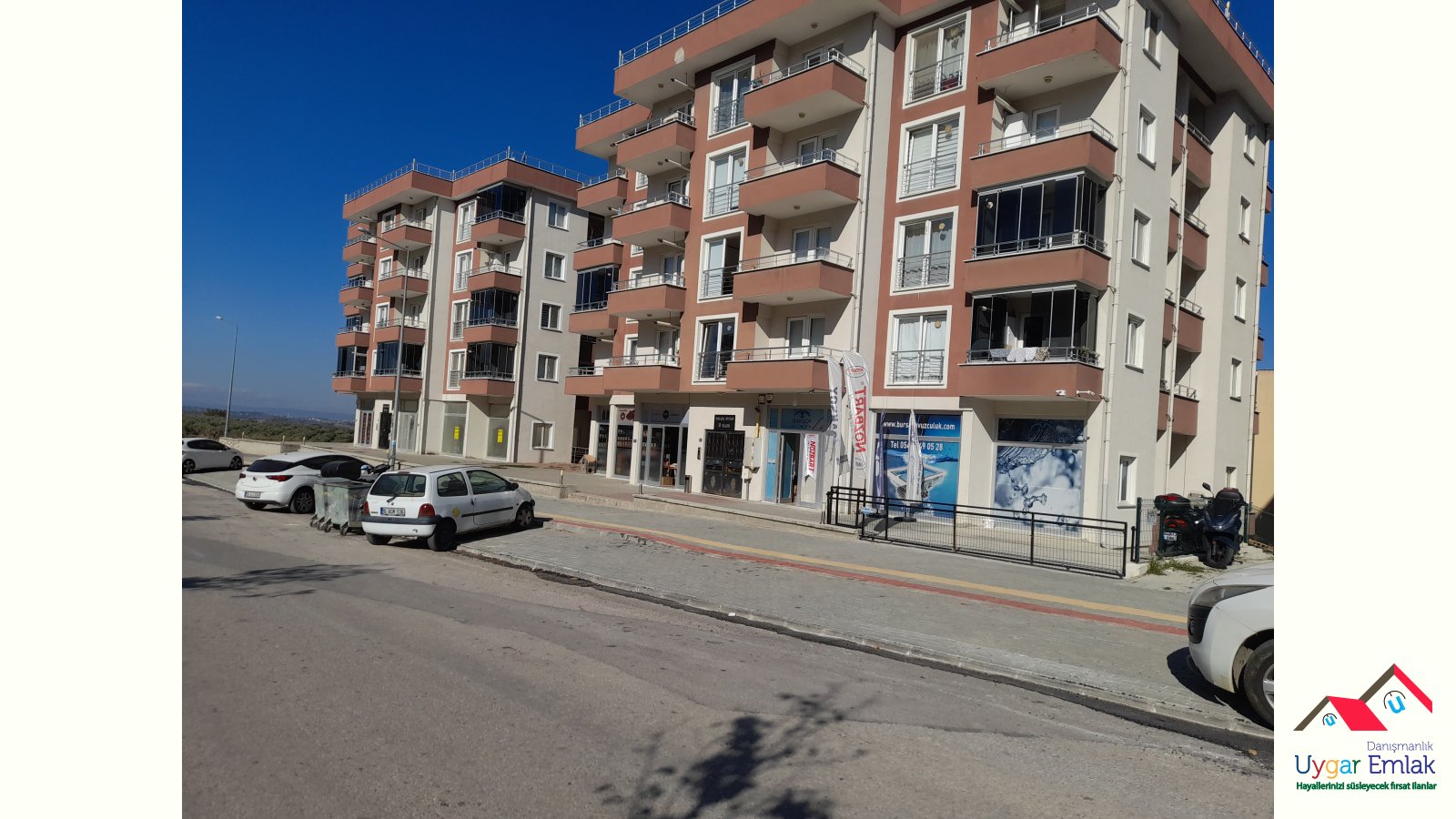 Görüklede Atatürk caddesinde kiralik 80m2 dükkan kiraliktir